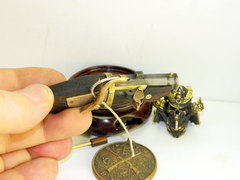 Miniature Japan matchlock pocket pistol