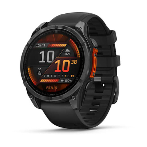 Garmin Fenix 8 47 mm AMOLED - Slate Gray with Black