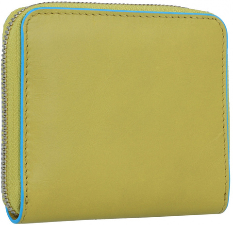 Кошелек женский Piquadro Blue Square PD4826B2R/G5 жёлтый, кожа натуральная