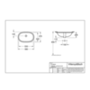 Villeroy&Boch O.novo 41625001 Раковина 58х37 см