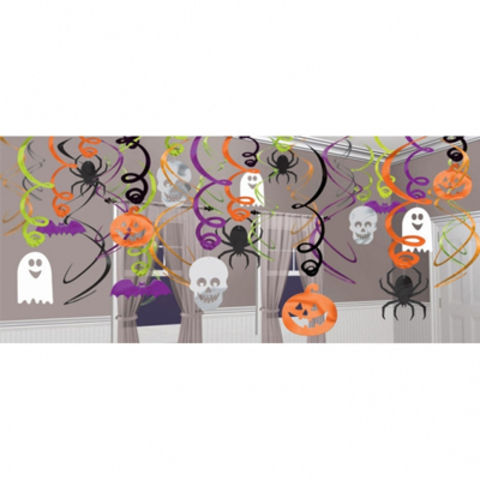 Спираль Halloween 30шт