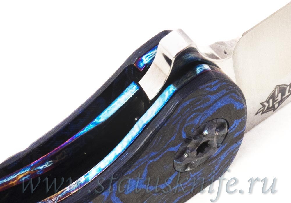 Нож TFK Tengu S90V CF Timascus