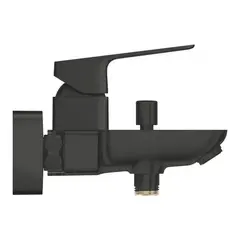 Смеситель однорычажный для ванны GROHE Cubeo, матовый черный (1018132430)