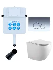 Aquatek Европа SET BW AQUATEK ЕВРОПА-018 3В1 Инсталляция с унитазом и клавишей фото
