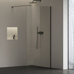 Ravak GW9W70300Z1C Ограждение для душевой WALK-IN ST Walk-In Wall AIR 900 черный + транспарент фото