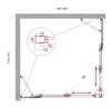 BelBagno Luce LUCE-AH-22-120/115-C-CR Душевой уголок, 120x115, цвет: хром