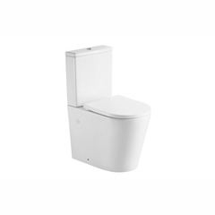 Aquatek Оберон AQ1273ST-00 Унитаз напольный безободковый с бачком, цвет: белый фото