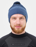 Шапка Nordski Frosty Dark Jeans/Dark Blue