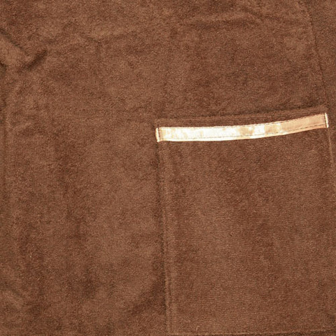 Парео махровое, XXXL коричневое - 3