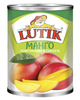 Манго Lutik ломтиками в сиропе, 425 мл.