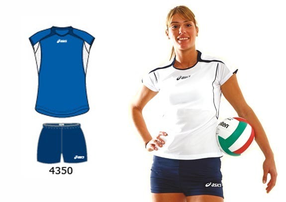 Волейбольная форма Asics Set Attack Lady blue распродажа - 2