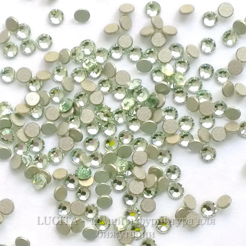 2058 Стразы Сваровски холодной фиксации Chrysolite ss 5 (1,8-1,9 мм), 20 штук ()