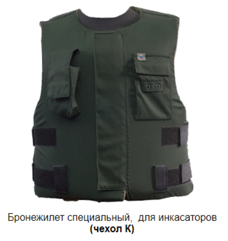 Бронежилет «МОДУЛЬ-3М» чехол К