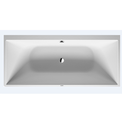 Duravit DuraSquare 700429000000000 Ванна 1800x800мм, пристенный вариант, с ножками и панелью, с 2 наклонами для спины , цвет белый фото