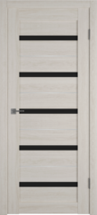 Дверь Atum Al 7 / Scansom Oak / Black Gloss SM / Владимирские двери