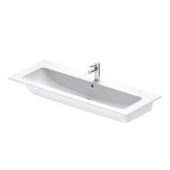 Duravit ME by Starck 2361120000 Раковина для мебели 1230х490 мм, с переливом, с площадкой, с 1 отв. под смеситель по центру, цвет белый фото