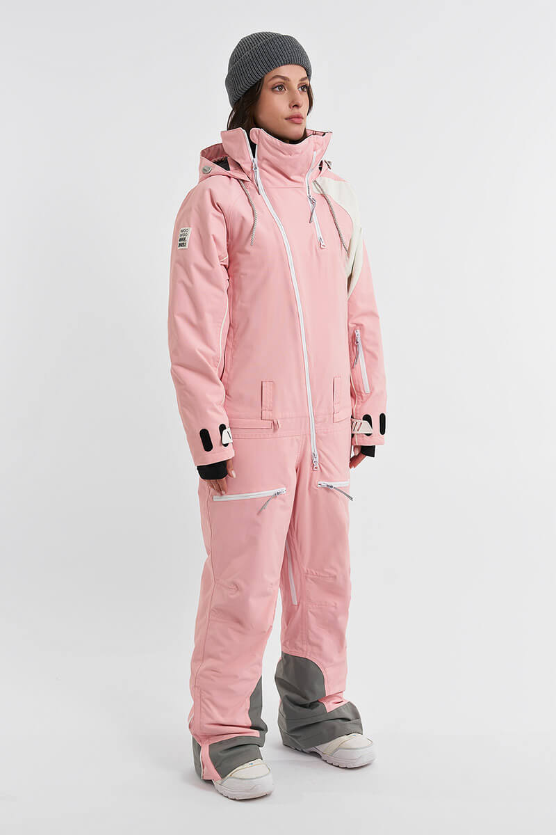 Женский сноубордический комбинезон Cool Zone Sever розовый - 2