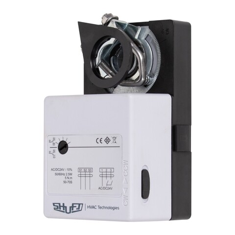 Электропривод Shuft LMU-24-05-S1-MD с моментом вращения 5 Нм