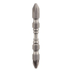 Бита двухсторонняя PZ2/PH2 65мм S2 1шт SGS 6365-PZ2PH2-M
