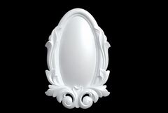 Силиконовый молд № 445 Рама овальная