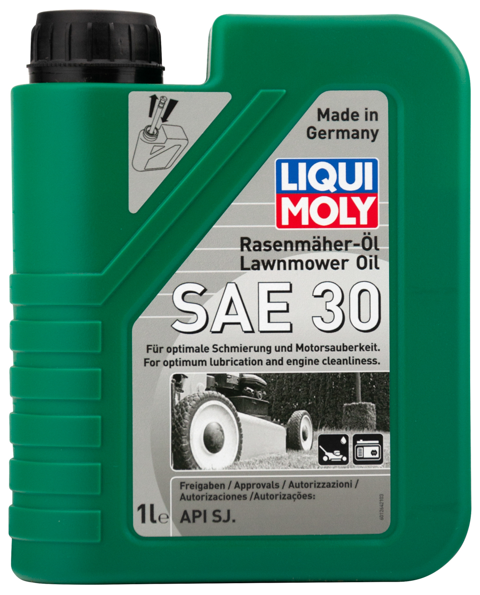 Моторное масло для газонокосилок Liqui Moly Rasenmaher Oil 30 минеральное 1л