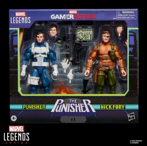 Фигурки Каратель и Ник Фьюри Marvel Legends Gamerverse