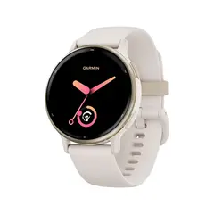 Умные часы Garmin Vivoactive 5, 42.2mm, Cream Gold / Ivory White (010-02862-11)