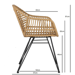 Стул Vetle Bent, ротанг