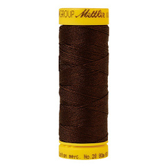 Нить швейная отделочная Silk-Finish Cotton (намотка 80 м) (Mettler, 100%хлопок, 1002)