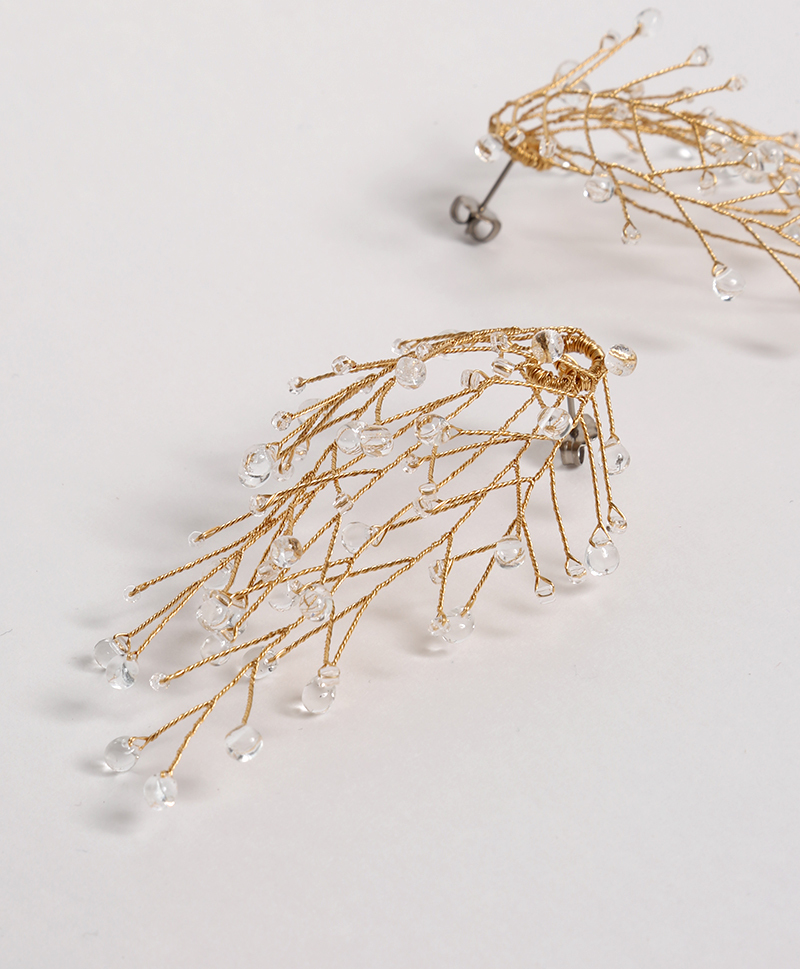 Серьги Dewdrop Sprig
