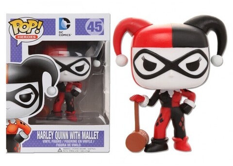 Funko POP! DC. Superheroes: Harley Quinn w/ Mallet (45)