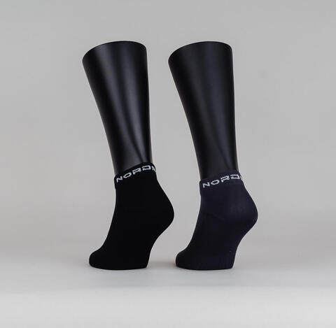 Спортивные носки комплект Nordski Run grey-black