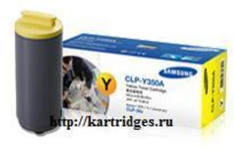 Картридж Samsung CLP-Y350A