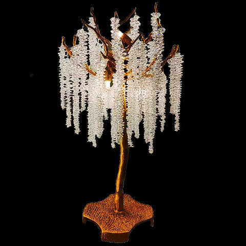Лампа настольная Coral Crystals медь II