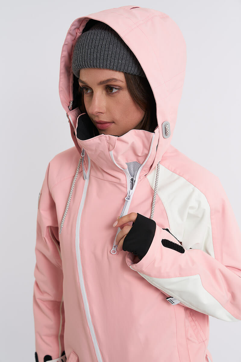 Женский сноубордический комбинезон Cool Zone Sever розовый - 7