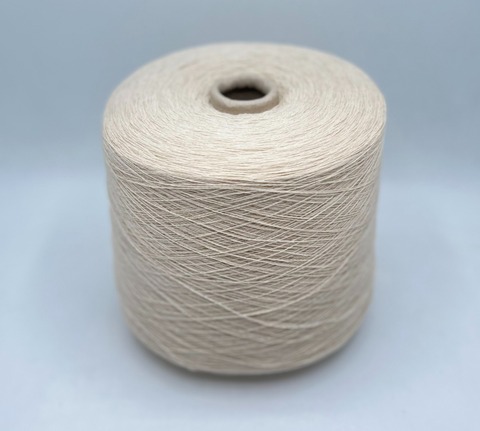Tesco S.P.A (пр.Италия).art-2241 , 2/28 1400м/100гр, 50%Як 50%Кашемир, цвет-Светло-бежевый, арт.27525
