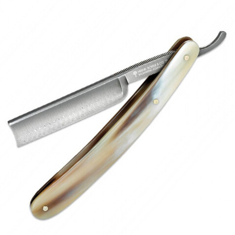 Опасная бритва Boker 140523DAM Damast Horn 5/8