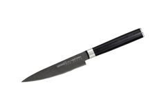 Нож кухонный универсальный 125мм Samura Mo-V Stonewash SM-0021B/K*