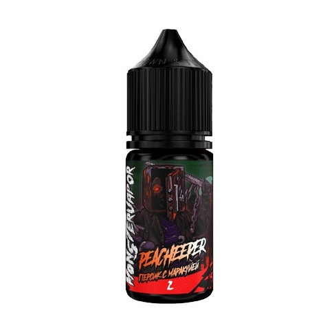 Жидкость MONSTERVAPOR Salt 2% 30 ml - Peacheeper (персик с маракуйей)
