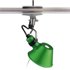 Настенный светильник Tolomeo Micro Pinza, зеленый
