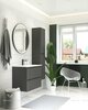 Aquanet 332503 Тумба с раковиной Эмбер 60 2 ящ. цв.белый матовый (раковина Urban) (332503)