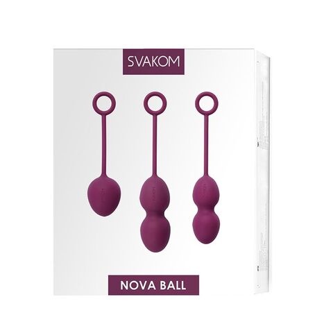 Набор вагинальных шариков Svakom Nova Ball со смещенным центром тяжести