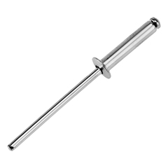 Заклепки алюминиевые, 1/8"-5/8", 3 х 15 мм, 50 шт Denzel