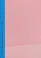 Футер 3 нитка с начёсом, рулон, 280-340 г/м2, 65% х/б, 35% п/э, ш. 182-192 см, розовый