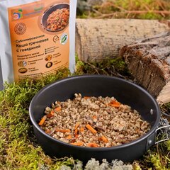 Каша гречневая с говядиной в zip пакете 'SublimFood', 50 г