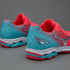Кроссовки для бега женские Mizuno Wave Rider 19 розовые-голубые - 3