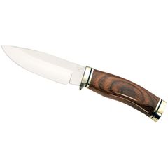 Фото Нож Vanguard - BUCK 0192BRSDPO1, сталь 420HC, рукоять древесный пластик (орех)