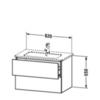 Duravit L-Cube LC624102222 Тумба подвесная 820х481 мм цвет белый глянец 022 (для раковины 233683)