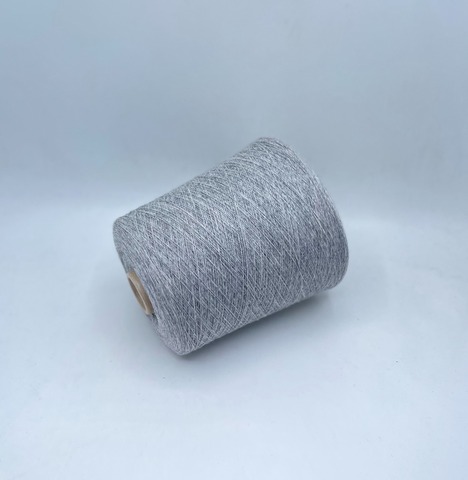 NEW MILL (пр.Италия), art. SUPER SOFT, 1/15 1500м/100гр. 100% Меринос, цвет- Серый меланж, арт.29783