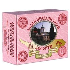 Подарочная упаковка афонского ладана «Праздничный» — в упаковке Добрый Пастырь